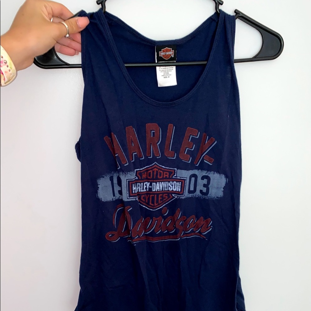 Harley Davidson tank